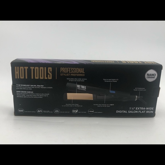 New Hot tools 1.4” flat iron - Picture 8 of 8